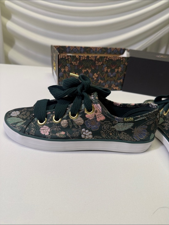 Keds Shoes - Keds x Rifle Paper Co. Women's Floral Lace-Up Sneakers (Size 7.5)
